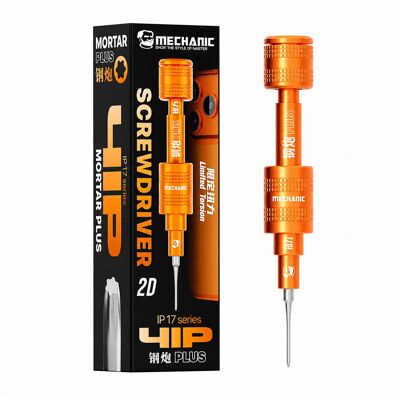 QianLi Śrubokręt Mechanic Mortar Plus 4IP 2D precyzyjny wkrętak serwisowy do śrubek 4IP Apple iPhone 17 Pro / 17 Pro Max (Cosmic Orange / Pomarańczowy) QianLi Śrubokręt Mechanic Mortar Plus 4IP 2D precyzyjny wkrętak serwisowy do śrubek 4IP Apple iPhone 17 Pro / 17 Pro Max (Cosmic Orange / Pomarańczowy)