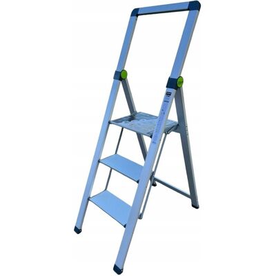 STALCO PREMIUM STALCO PERFECT DRABINA SLIM 3 STOPNIE 150KG STALCO PREMIUM STALCO PERFECT DRABINA SLIM 3 STOPNIE 150KG