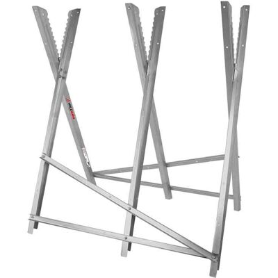 HOLZMANN Stojak koziołek do cięcia drewna kłód gałęzi SBO3X drzewa opału metalowy HOLZMANN Stojak koziołek do cięcia drewna kłód gałęzi SBO3X drzewa opału metalowy