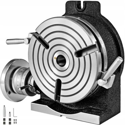Vevor STÓŁ OBROTOWY PODZIAŁOWY 200MM 8” PION/POZIOM 3-ROWKI MT3 Vevor STÓŁ OBROTOWY PODZIAŁOWY 200MM 8” PION/POZIOM 3-ROWKI MT3