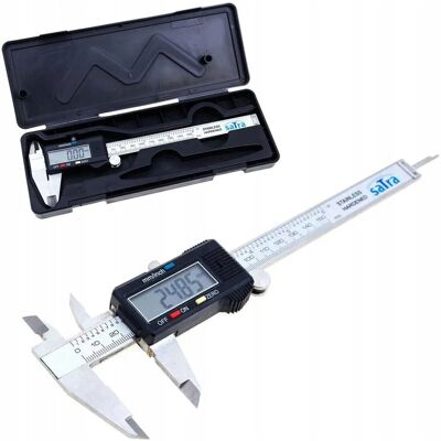 Suwmiarka Elektroniczna Cyfrowa Lcd 150mm Satra Suwmiarka Elektroniczna Cyfrowa Lcd 150mm Satra