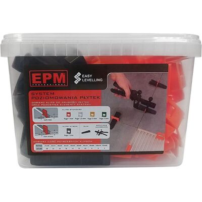 Easy Leveling - System - 50 Klin 100 Klips - Poziomowanie płytek Easy Leveling - System - 50 Klin 100 Klips - Poziomowanie płytek