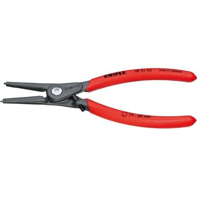 Szczypce do pierścieni osadczych zewn,precyz,z ogranicz.otwarcia,A0 mm KNIPEX Szczypce do pierścieni osadczych zewn,precyz,z ogranicz.otwarcia,A0 mm KNIPEX