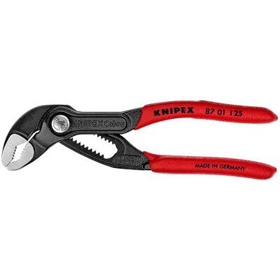 Szczypce nastawne do rur fosforanowane 125 mm 87 01 125 Cobra KNIPEX Szczypce nastawne do rur fosforanowane 125 mm 87 01 125 Cobra KNIPEX