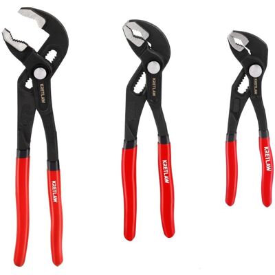 Inny producent Szczypce Nastawne Z Blokadą Zestaw 3 Szt. 180mm 250mm 300mm Kretlaw Inny producent Szczypce Nastawne Z Blokadą Zestaw 3 Szt. 180mm 250mm 300mm Kretlaw