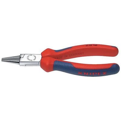 Szczypce okrągle,chromow. rękoj.powlekane PVC 160mm KNIPEX Szczypce okrągle,chromow. rękoj.powlekane PVC 160mm KNIPEX