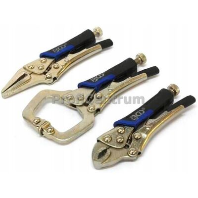 BGS Technic SZCZYPCE SAMOZACISKOWE MORS MORSA ZESTAW 3SZT 110-135mm BGS-technic Germany BGS Technic SZCZYPCE SAMOZACISKOWE MORS MORSA ZESTAW 3SZT 110-135mm BGS-technic Germany
