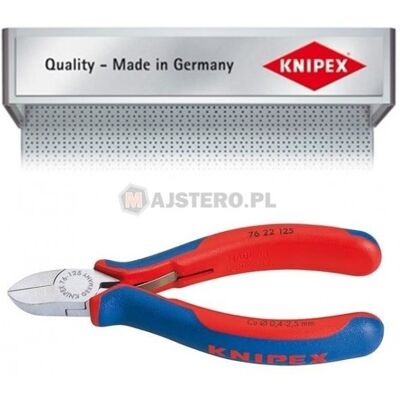 Szczypce Tnące Boczne Obcinaczki Knipex 76 22 125 Szczypce Tnące Boczne Obcinaczki Knipex 76 22 125