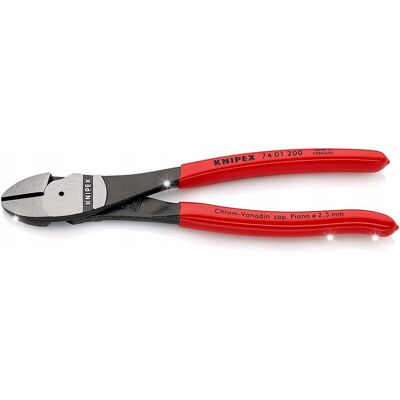 Inny producent Szczypce tnące boczne powlekane fosforanowane czarne 200mm 74 01 20 Inny producent Szczypce tnące boczne powlekane fosforanowane czarne 200mm 74 01 20