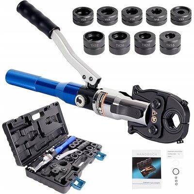 Inny producent Szczypce Zaciskowe AMZCNC V12-V28 TH Profesjonalne do Rur Miedź Stal INOX Inny producent Szczypce Zaciskowe AMZCNC V12-V28 TH Profesjonalne do Rur Miedź Stal INOX