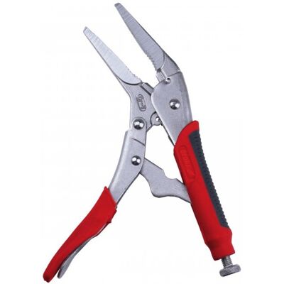 Szczypce zaciskowe wydłużone 230mm, DEDRA 1260P08 CRV, uchwyty TPR Szczypce zaciskowe wydłużone 230mm, DEDRA 1260P08 CRV, uchwyty TPR