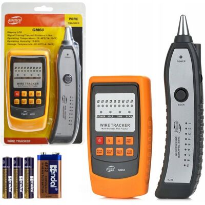 Benetech SZUKACZ PAR PRZEWODÓW TESTER SIECI WIRE TRACKER Benetech SZUKACZ PAR PRZEWODÓW TESTER SIECI WIRE TRACKER