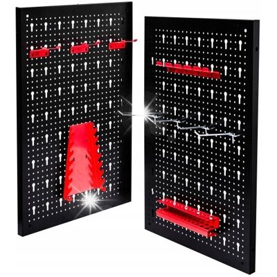 Inny producent TABLICA NARZĘDZIOWA METALOWA ŚCIANKA Warsztatowa zawieszki haki 80x60 cm Inny producent TABLICA NARZĘDZIOWA METALOWA ŚCIANKA Warsztatowa zawieszki haki 80x60 cm