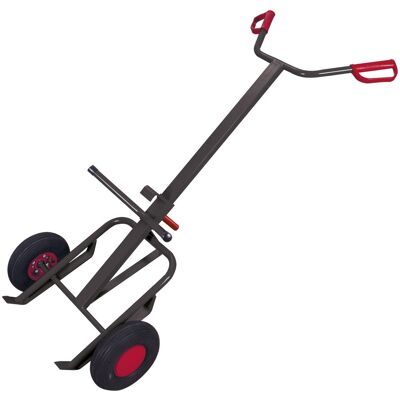 Inny producent Taczka do beczek VARIOfit fk-1103/AG antracyt RAL 7016 Inny producent Taczka do beczek VARIOfit fk-1103/AG antracyt RAL 7016