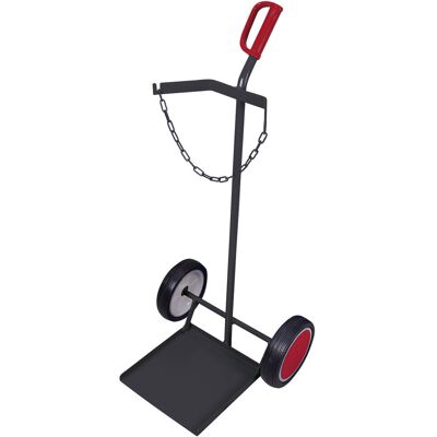 Inny producent Taczka do transportu 1 butli stalowej propan-butan 33 kg VARIOfit fk-1204/33/AG antracyt RAL 7016 Inny producent Taczka do transportu 1 butli stalowej propan-butan 33 kg VARIOfit fk-1204/33/AG antracyt RAL 7016