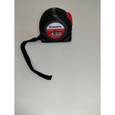 Taśma miernicza Wurth zwijana magnetyczna 8m-L25mm- PT18 071465 038 Taśma miernicza Wurth zwijana magnetyczna 8m-L25mm- PT18 071465 038