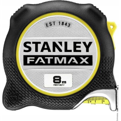TAŚMA MIERNICZA ZWIJANA DWUSTRONNA 8M FATMAX XTREME STANLEY TAŚMA MIERNICZA ZWIJANA DWUSTRONNA 8M FATMAX XTREME STANLEY
