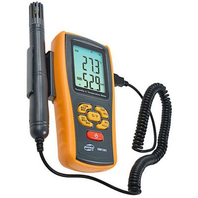 Termo-higrometr Benetech GM1361+ Bluetooth Miernik wilgotności i temp. Termo-higrometr Benetech GM1361+ Bluetooth Miernik wilgotności i temp.