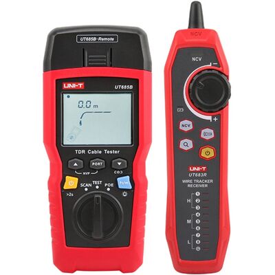 Zestaw testerów kabli Uni-T UT685B - Technologia TDR, Lokalizator, Profesjonalny Zestaw testerów kabli Uni-T UT685B - Technologia TDR, Lokalizator, Profesjonalny