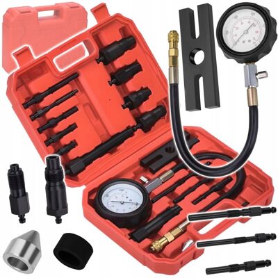 KRAFT&DELE TESTER MIERNIK CIŚNIENIA SPRĘŻANIA - KOMPRESJI - DIESEL 0-70 BAR MAX FULL KRAFT&DELE TESTER MIERNIK CIŚNIENIA SPRĘŻANIA - KOMPRESJI - DIESEL 0-70 BAR MAX FULL