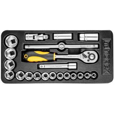 GTX Poland TOPEX, Klucze nasadowe 1/2', zestaw 21 szt., wkładka, 79R510 GTX Poland TOPEX, Klucze nasadowe 1/2', zestaw 21 szt., wkładka, 79R510