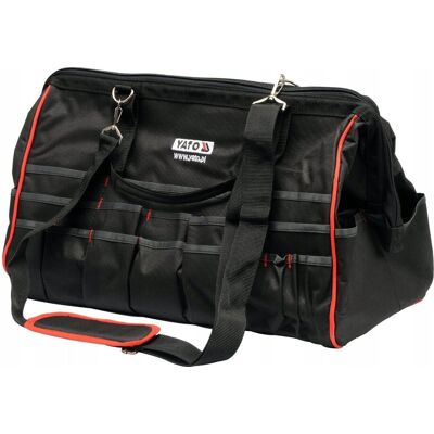 TORBA NARZĘDZIOWA MONTERSKA 49x26x34 NA ZAMEK YATO TORBA NARZĘDZIOWA MONTERSKA 49x26x34 NA ZAMEK YATO