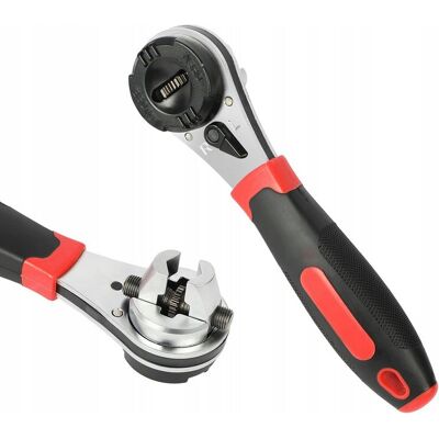 Uniwersalny Klucz Nasadowy KOPIER z Grzechotką Zapadkowy Regulowany 6-22mm 1/4-7/8 Uniwersalny Klucz Nasadowy KOPIER z Grzechotką Zapadkowy Regulowany 6-22mm 1/4-7/8