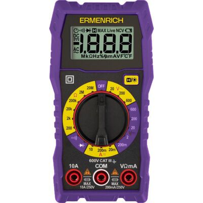 Uniwersalny miernik cyfrowy Ermenrich Zing TC07 Uniwersalny miernik cyfrowy Ermenrich Zing TC07
