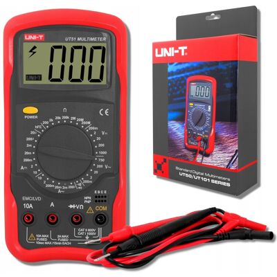 Uniwersalny Miernik Cyfrowy Lcd Uni-T Ut51 Uniwersalny Miernik Cyfrowy Lcd Uni-T Ut51