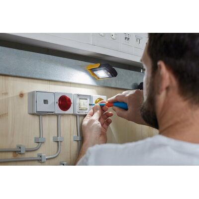 Inny producent Warsztatowa LED Latarka SMD Przenośna Lampa Pracy 200+20lm 360° Hak Inny producent Warsztatowa LED Latarka SMD Przenośna Lampa Pracy 200+20lm 360° Hak