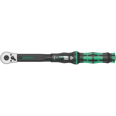 Inny producent WERA Klucz Dynamometryczny 1/2' 20-100 Nm Z Grzechotką Czarny Zielony Inny producent WERA Klucz Dynamometryczny 1/2' 20-100 Nm Z Grzechotką Czarny Zielony