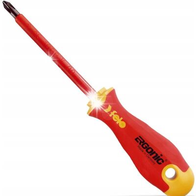 Inny producent Wkrętak krzyżowy PZ2 1000V Ergonic 400 VDE Inny producent Wkrętak krzyżowy PZ2 1000V Ergonic 400 VDE