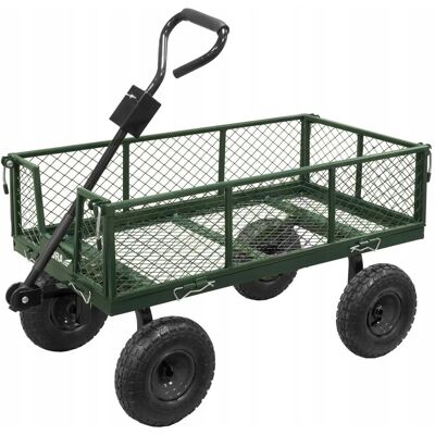 WÓZEK TRANSPORTOWY OGRODOWY DEDRA na kołach Taczka 96x50x80cm udźwig 90kg WÓZEK TRANSPORTOWY OGRODOWY DEDRA na kołach Taczka 96x50x80cm udźwig 90kg