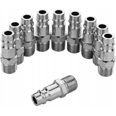 Redats Wtyk do szybkozłączki Gwint Zewnętrzny 1/4'' 10szt Redats Wtyk do szybkozłączki Gwint Zewnętrzny 1/4'' 10szt