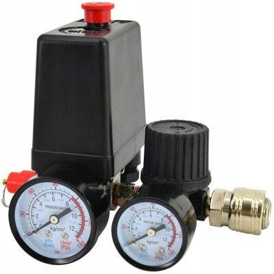 AWTOOLS WYŁĄCZNIK CIŚNIENIOWY KOMPRESORA 230V 1/4 manometr AWTOOLS WYŁĄCZNIK CIŚNIENIOWY KOMPRESORA 230V 1/4 manometr