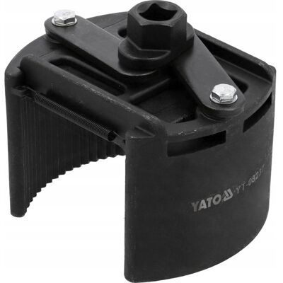 YATO KLUCZ NASTAWNY REGULOWANY NASADKA DO FILTRÓW OLEJU 1/2'' 105-150 MM YATO KLUCZ NASTAWNY REGULOWANY NASADKA DO FILTRÓW OLEJU 1/2'' 105-150 MM