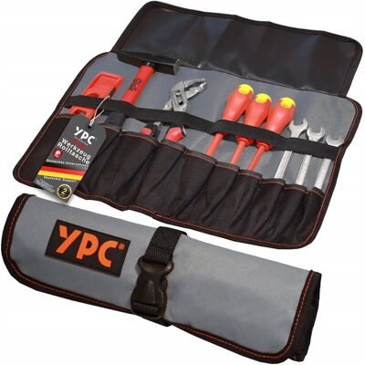 Inny producent YPC Torba Na Narzędzia Rolowana 45x32cm 10 Kieszeni 4 Uchwyty Inny producent YPC Torba Na Narzędzia Rolowana 45x32cm 10 Kieszeni 4 Uchwyty