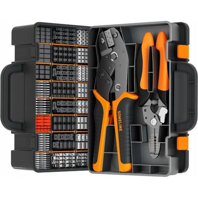 Arete Zaciskarka wtyki zestaw JST/DUPONT/MOLEX 0,05-0,5MM² szczypce końcówki XXL Arete Zaciskarka wtyki zestaw JST/DUPONT/MOLEX 0,05-0,5MM² szczypce końcówki XXL