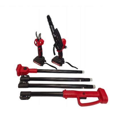 Inny producent Zestaw czerwony Piła 8 cali + Sekator + Wysięgnik 2m MIRSON MS 0152 Inny producent Zestaw czerwony Piła 8 cali + Sekator + Wysięgnik 2m MIRSON MS 0152