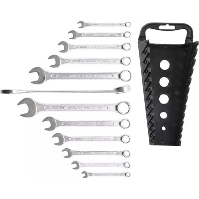 BGS Technic Zestaw kluczy płasko-oczkowych BGS 6–22 mm 12 szt. w organizerze BGS Technic Zestaw kluczy płasko-oczkowych BGS 6–22 mm 12 szt. w organizerze
