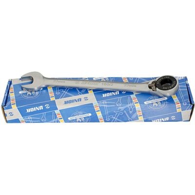 Zestaw kluczy płasko-oczkowych z grzechotką 160/2CB 8-24 (9 części) UNIOR Zestaw kluczy płasko-oczkowych z grzechotką 160/2CB 8-24 (9 części) UNIOR