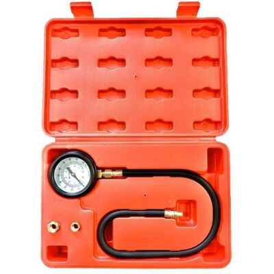 Zestaw Komplet Tester miernik ciśnienia oleju z adapterami gwintowanymi 3el 0-7 bar FORSAGE Zestaw Komplet Tester miernik ciśnienia oleju z adapterami gwintowanymi 3el 0-7 bar FORSAGE