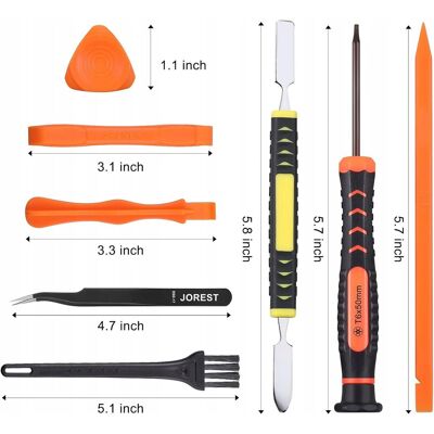 Inny producent ZESTAW NARZĘDZIA DO NAPRAWY CZYSZCZENIA KONSOLI WKRĘTAK ŚRUBOKRĘT TORX Inny producent ZESTAW NARZĘDZIA DO NAPRAWY CZYSZCZENIA KONSOLI WKRĘTAK ŚRUBOKRĘT TORX