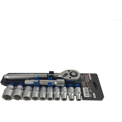Forsage Zestaw Nasadek Grzechotka 1/2 Nasadki 12El Cr-V Forsage Zestaw Nasadek Grzechotka 1/2 Nasadki 12El Cr-V