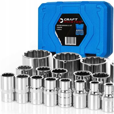 Inny producent Zestaw Nasadek Nasadki 12 Kątne Do Piasty Sworzni Półosi Vag Fiat Ford Opel Inny producent Zestaw Nasadek Nasadki 12 Kątne Do Piasty Sworzni Półosi Vag Fiat Ford Opel