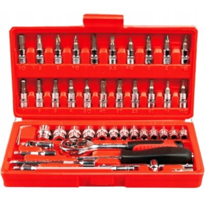 KRAFT&DELE ZESTAW NASADKI BITY TORX KLUCZE GRZECHOTKA 1/4 '' KRAFT&DELE ZESTAW NASADKI BITY TORX KLUCZE GRZECHOTKA 1/4 ''