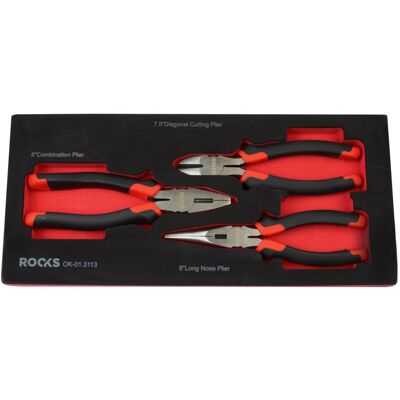 Zestaw Szczypiec Rooks 3 Elementy Ok-01.3113 Zestaw Szczypiec Rooks 3 Elementy Ok-01.3113