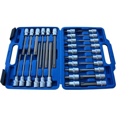 Satra Zestaw Torx Nasadki Nasadka 1/2 32el T20-T70 Satra Zestaw Torx Nasadki Nasadka 1/2 32el T20-T70