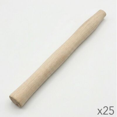 PEEWIT Zestaw x25 TRZONKÓW DREWNIANYCH do młotka 28 cm rękojeść UNIWERSALNY UCHWYT PEEWIT Zestaw x25 TRZONKÓW DREWNIANYCH do młotka 28 cm rękojeść UNIWERSALNY UCHWYT