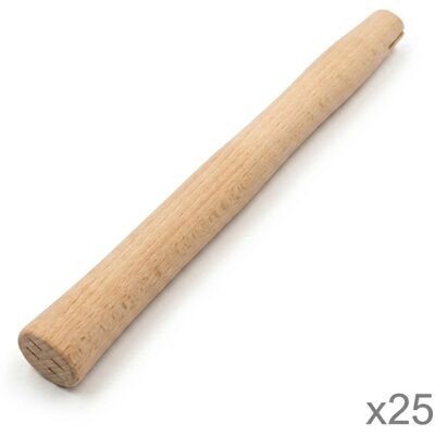 PEEWIT Zestaw x25 TRZONKÓW DREWNIANYCH do młotka 32 cm rękojeść UNIWERSALNY UCHWYT PEEWIT Zestaw x25 TRZONKÓW DREWNIANYCH do młotka 32 cm rękojeść UNIWERSALNY UCHWYT